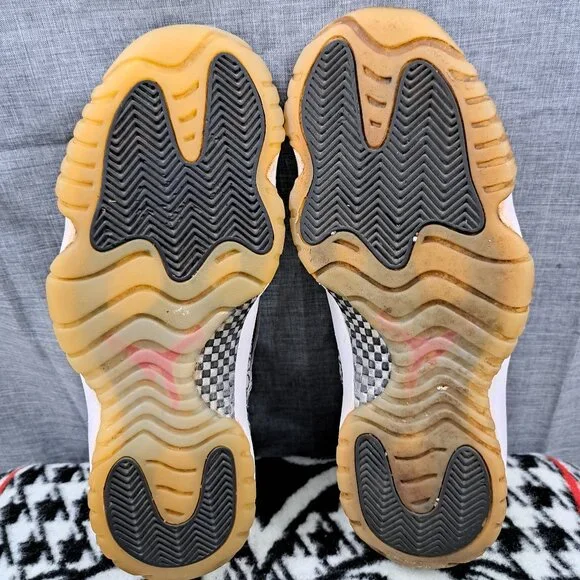 %Nike Jordan 11 Low IE Black Cement 919712-006 Men's size 10.5 / AJ12 - Picture 6 of 12